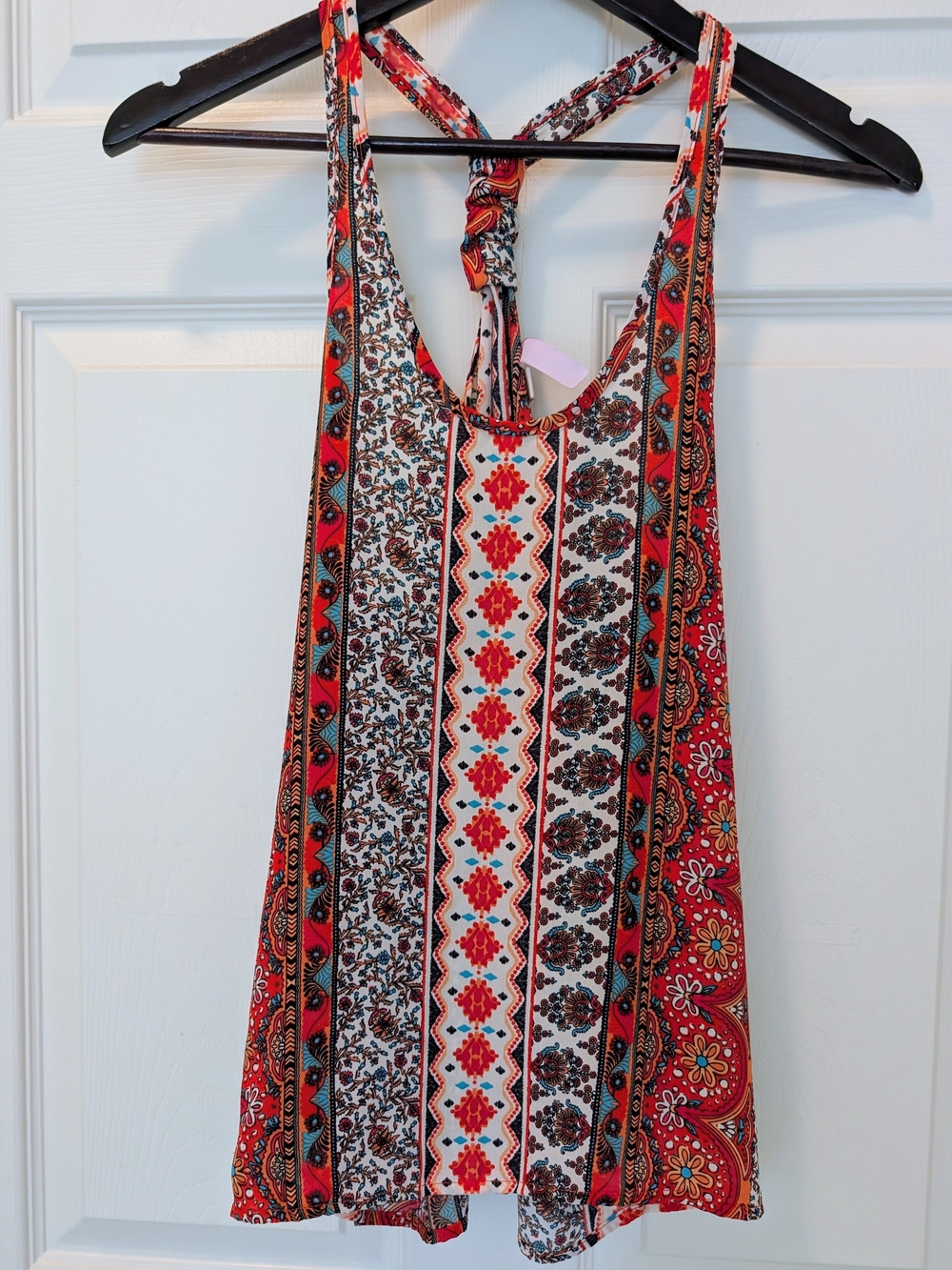 Boho Red Racerback Tank Top